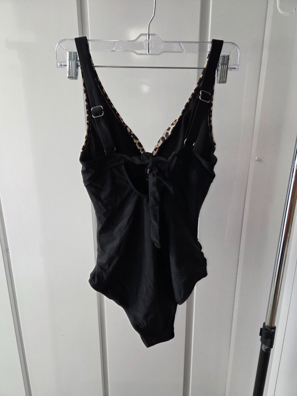 Eomenie One Piece Swimsuit Size Small Leopard Print Swimsuit New in Package - Picture 5 of 5